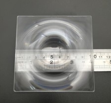 2PCS 100x100mm Plastic Fresnel Lens Solar Condensor Magnifier DIY Projector