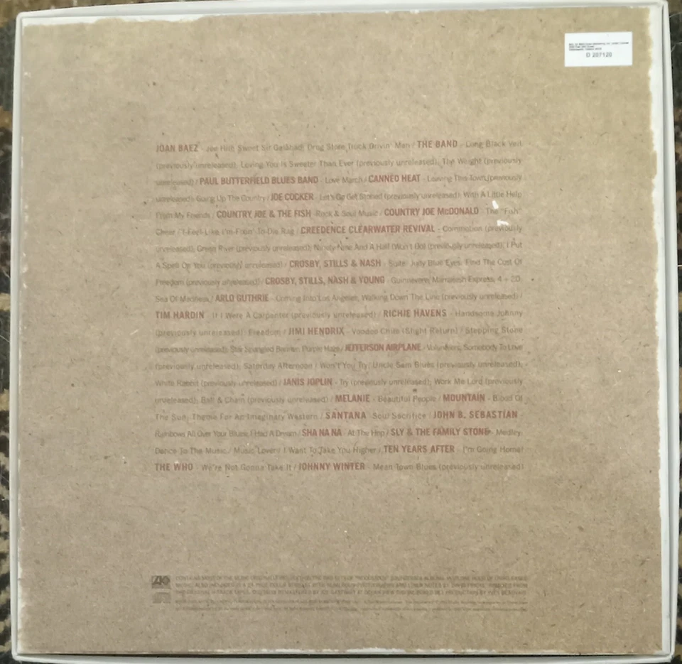 Woodstock 25th Anniversary Collection 4 cd box set Rock, Folk And World used - Image 2 of 4