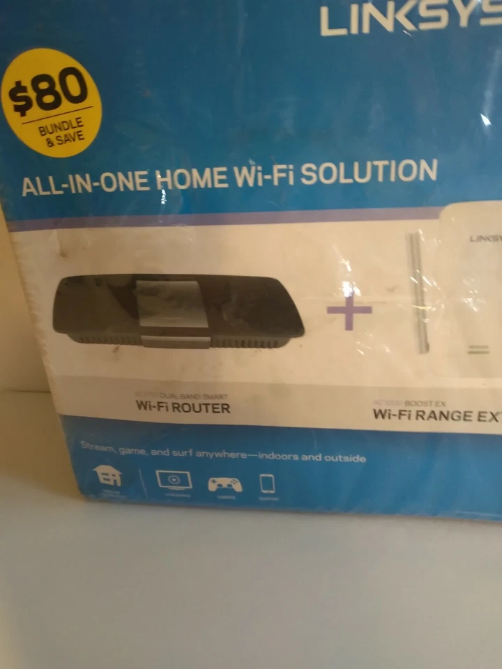 Linksys F5Z0636 All-in-One WiFi Solution w/ AC1750 Router & AC1200 Extender - Image 3 of 3