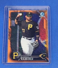 Harold Ramirez 2016 Bowman Chrome Prospects BCP246 Orange Shimmer Refractor  g