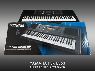 Yamaha PSRE363 Portable Electronic Keyboard for sale online | eBay Yamaha PSRE363 Portable Electronic Keyboard for sale online | eBay