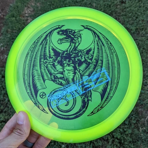 Rare XXL Dragon Champion Teebird3 Innova Disc Golf NEW 162-163g F2 Teebird 3