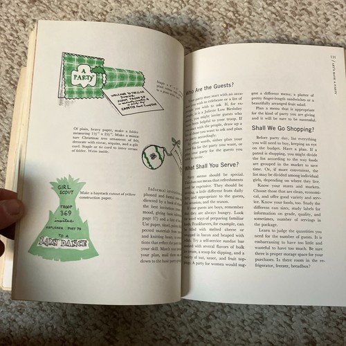 Cadette Girl Scout Manual Handbook Vintage 1963 Soft Cover Paperback - Picture 17 of 24