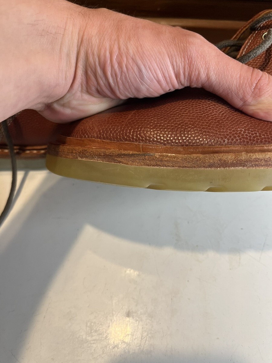 MSRP $615 Heschung Irving Chukka Boots Brown UK 7 1/2 Leather Boots Rubber Soles MSRP $615 Heschung Irving Chukka Boots Brown UK 7 1/2  main image 3