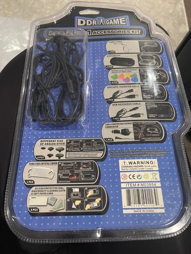 DDR Game P.S.P. 20 in 1 Accessories Kit Data Transfer Cable Bag USB Transfer NEW - Picture 8 of 14
