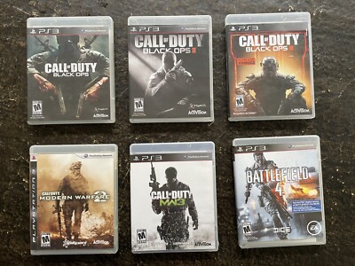 PS3 COD+ Games Lot