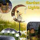 LED Solar Powered Garden Lamp Stake Lights Lantern/Fairy/Round Ball Light Decor