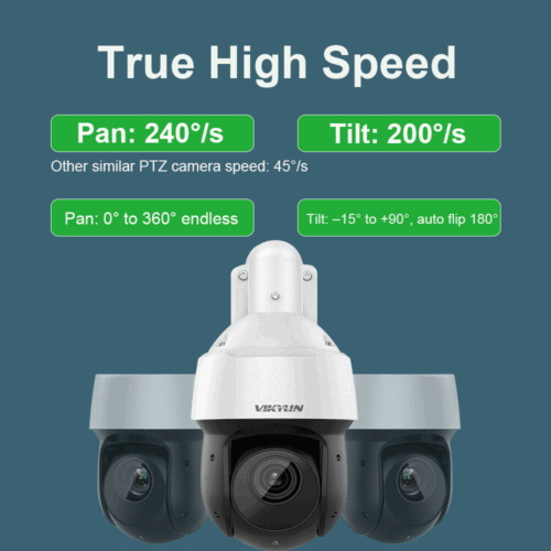 4K 8MP 25x Zoom PTZ IP Camera IR100M WizSense Auto-tracking Factory Direct CCTV - Picture 7 of 18