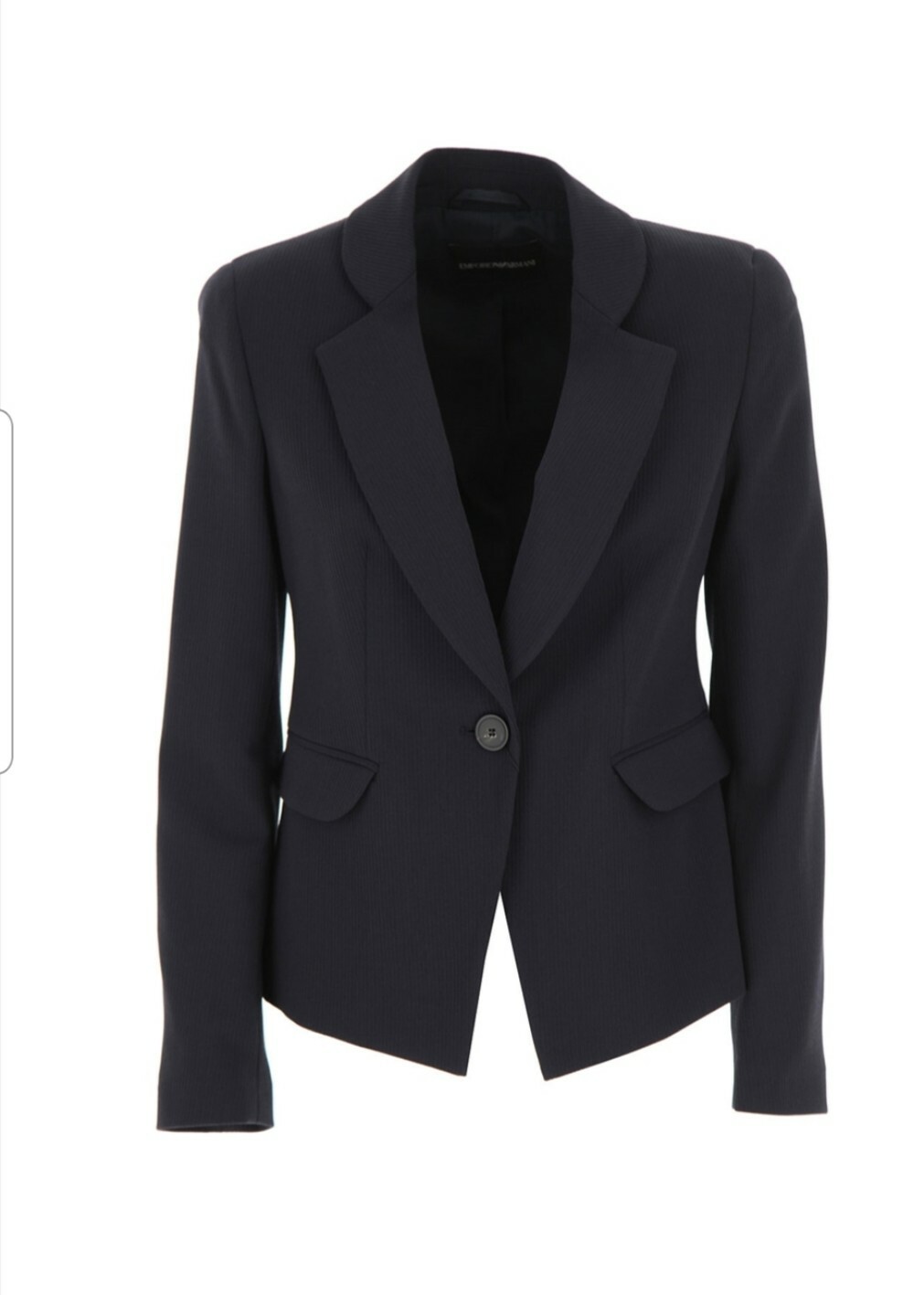 ORIGINAL EMPORIO ARMANI BLACK TAILORED WOMAN BLAZER. RRP £560