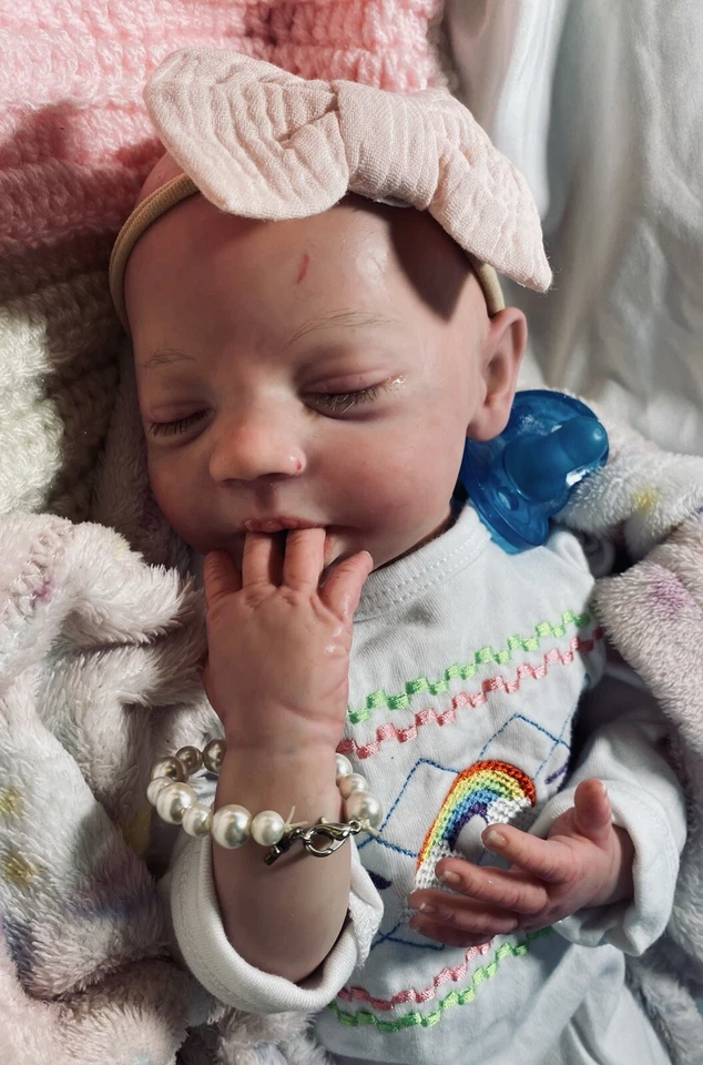 Super Lifelike Reborn Silicone Baby Steven With COA - Image 4 of 4