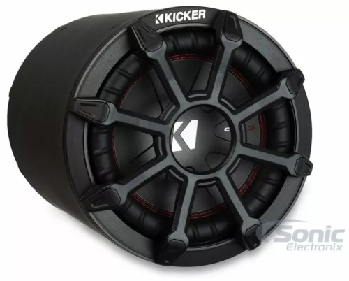 Kicker 46CWTB102 800W TB Series Single 10" Tube Loaded Subwoofer Enclosure