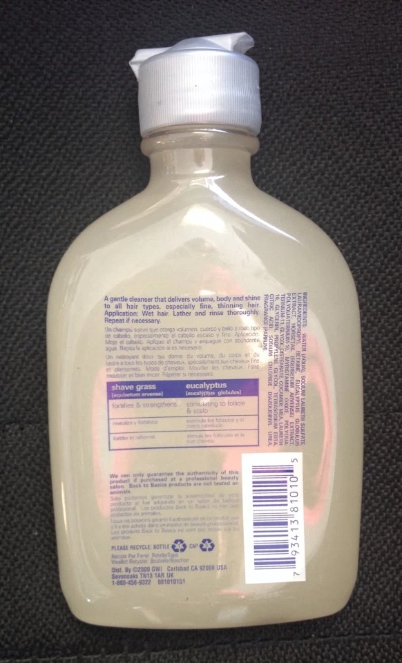 Back To Basics BtB For Men Volumizing Shampoo 8.5oz - Image 3 of 4