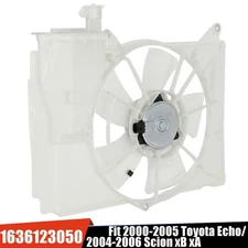 Radiator Cooling Fan For 2000-2005 Toyota Echo 2004-2006 Scion xA xB 1636121050