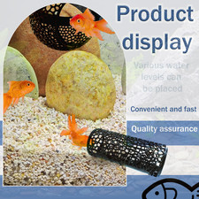 Little Fish Hammock and Little Fish Swimming Tunnel 2-Piece Set Aquarium Smal...