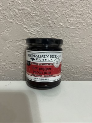 Hot Pepper Bacon Jam by Terrapin Ridge Farms   One 10.5 oz Jar