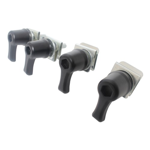 Saddlebag Mount Kit Hard saddlebag Lever Lock Mounting For Harley CVO Tour Glide - Foto 10 di 21