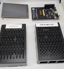 Two Raspberry Pi 3 B+ 3.5 inch Touch Screen with Case, 320x480 Pixel Monitor TFT