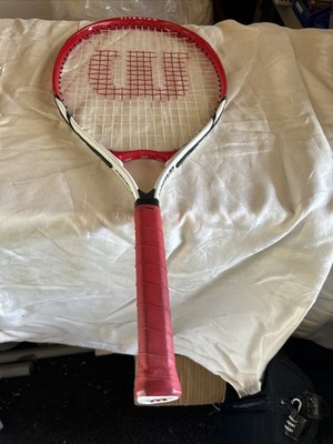 Lightweight Roger Federer 25 Tennis Racquet Wilson Titanium 3 7/8  - Very Good