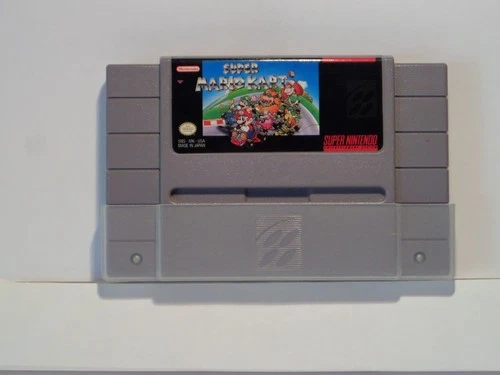 Super Mario Kart (Super Nintendo SNES, 1992) Cartridge Only-Tested