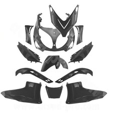 Kit Carene Nero Opaco Yamaha Tmax T-max 500 2001 2002 2003 2004 2005 2006 2007