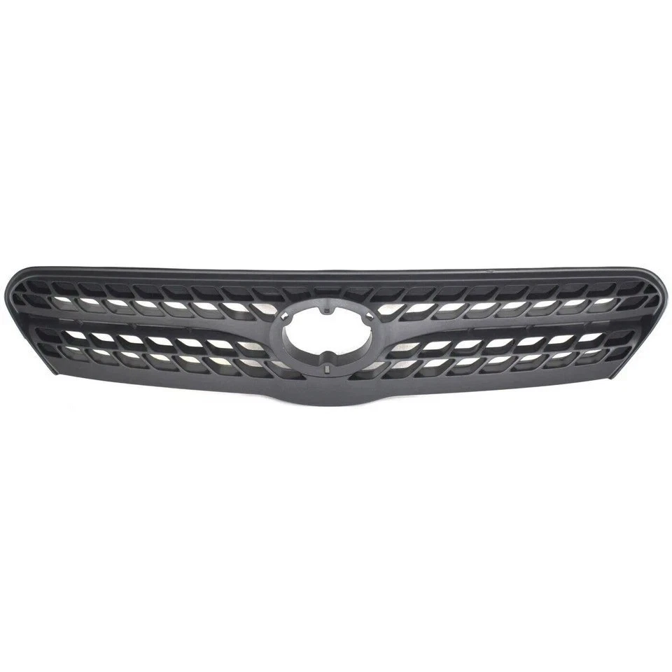 New Front Bumper Upper Lower Grille Textured Black Fits 2005-2008 Toyota Matrix Foto 2 de 4