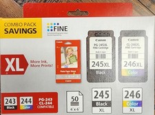 Canon PG-245XL/CL-246XL (CNM8278B005) Black Ink Cartridge