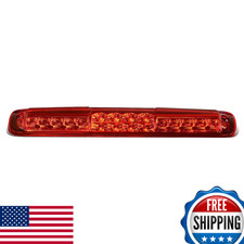 DNA MOTORING 3BL-GMC99-LED-RD Red Lens LED High Mount 3rd Third Brake Light Comp