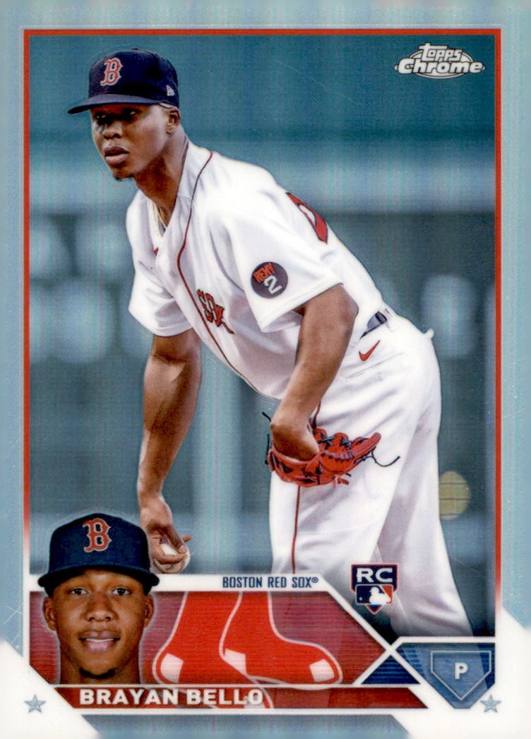 2023 Topps Chrome #57 Brayan Bello Pink Refractors