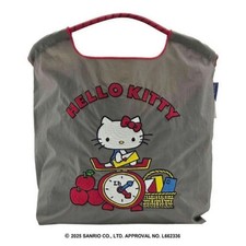 Sanrio 50th Hello Kitty official Ball and Chain Tote Bag Gray NEW Japan FS