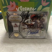 2019 Topps Update Series -Legacy of Baseball Autographs Lane Thomas #LBA-LT /150