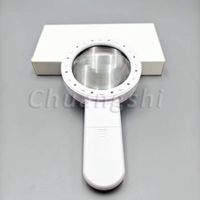 30X Handheld Magnifier Reading Magnifying Glass Lens Jewelry Loupe 12 LED Light