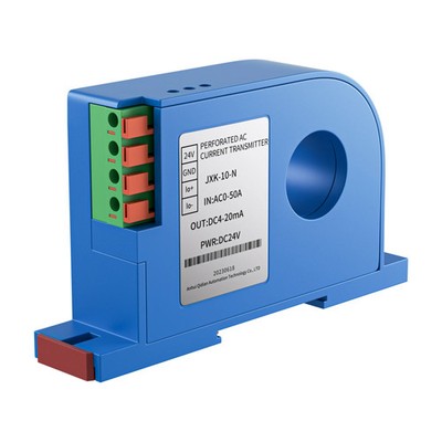 AC Current Transmitter 4-20mA Transducer RS485 0-10V 0-5V 0-200A Din Rail Sensor