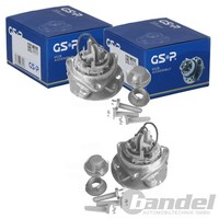 2X GSP RADLAGER-SATZ Vorne Beidseitig Passend FÜR Opel Signum Vectra