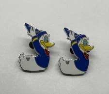 2 Disney Trading Pin Hidden Mickey 2007 Series 2 Sorcerer Hat Donald Duck