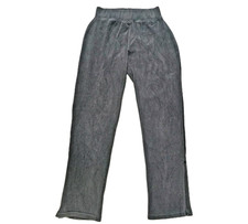 Nike Sweatpants Women's SMALL Gray Fleece Relaxed Mini Swoosh Y2K Vintage