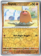 Diglett SV03: Obsidian Flames 103/197 Pokemon Card Reverse Holo