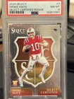 2024 Panini Select - Select Certified Rookies Drake Maye #3 (RC)