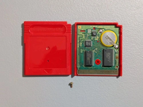 Pokemon Red Version - Authentic (Game Boy) New Save Battery - Tested