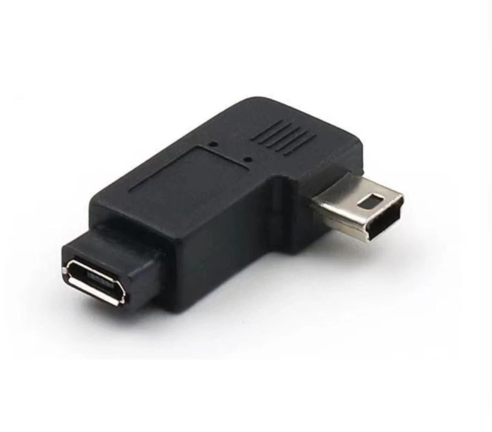 Micro USB Female to Mini USB Male Adapter Converter Connector 5Pin Charger - Image 4 of 4