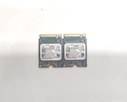 Lot of 2 KIOXIA KBG40ZNS128G 128GB NVMe 2230 M.2 Internal SSD Solid State TH583