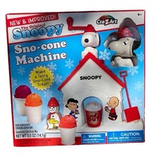 Cra-Z-Art The Original Snoopy Sno-Cone Machine Peanuts Summer Fun Nostalgia NEW