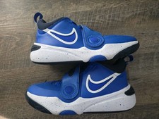 Nike Team Hustle D GS Hyper Royal/White Boy's Sneakers- Size 5 DV8996