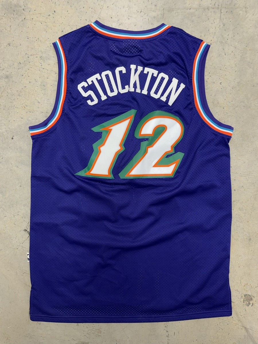 ゆそん ファストパス Adidas Hardwood Classics John Stockton Utah Jazz Jersey MensSize L