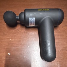 Brookstone Cordless Handheld Percussion Massager Black