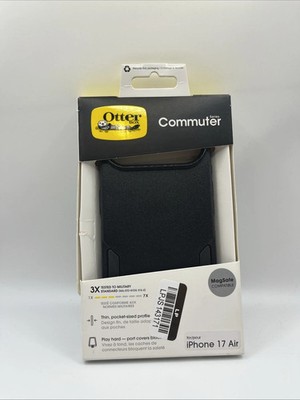 OtterBox iPhone Air Commuter Series Case for MagSafe with Camera Control - Black