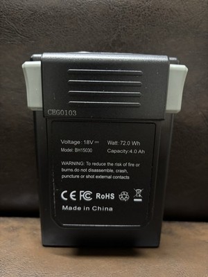 18V 4000mAh Max Akku für VAX ONEPWR