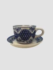 Centrum Cup and saucer - Blue & White Set