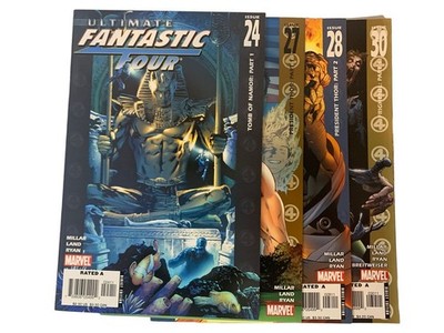 Ultimate Fantastic Four Lot #24 27 28 30 Marvel 2005-06 Zombies Thor Namor NM