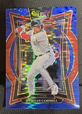 2025 Panini Select Baseball Kristian Campbell Blue Pulsar Prizm /99