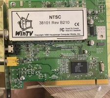 WinTV TV Tuner NTSC 38101 Rev B210 Computer Woks,Inc